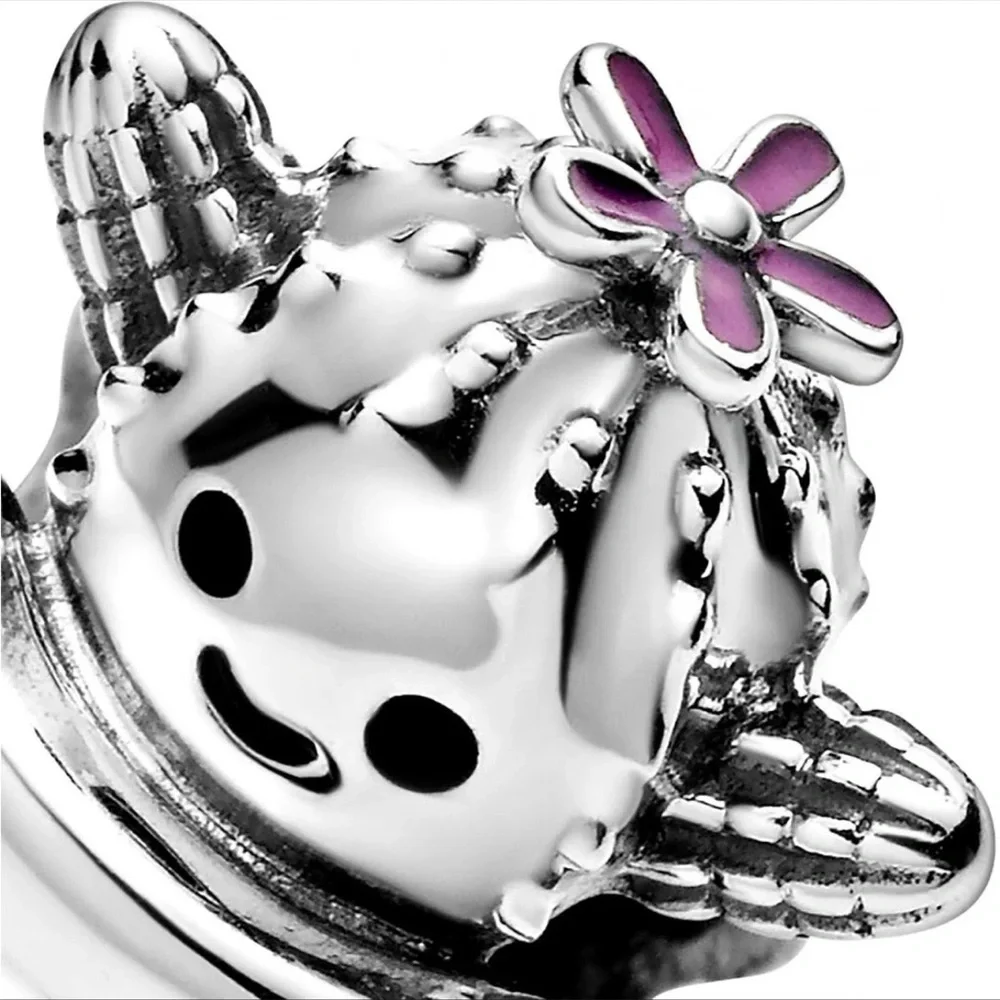 Pandora Free Hugs Cactus Charm in Sterling Silver - Picture 3 of 6